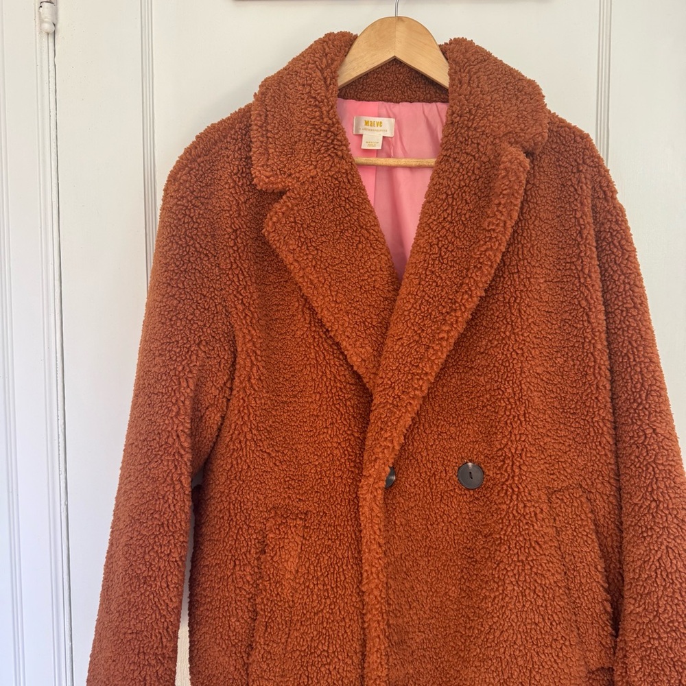 Anthropologie Silas Sherpa Coat